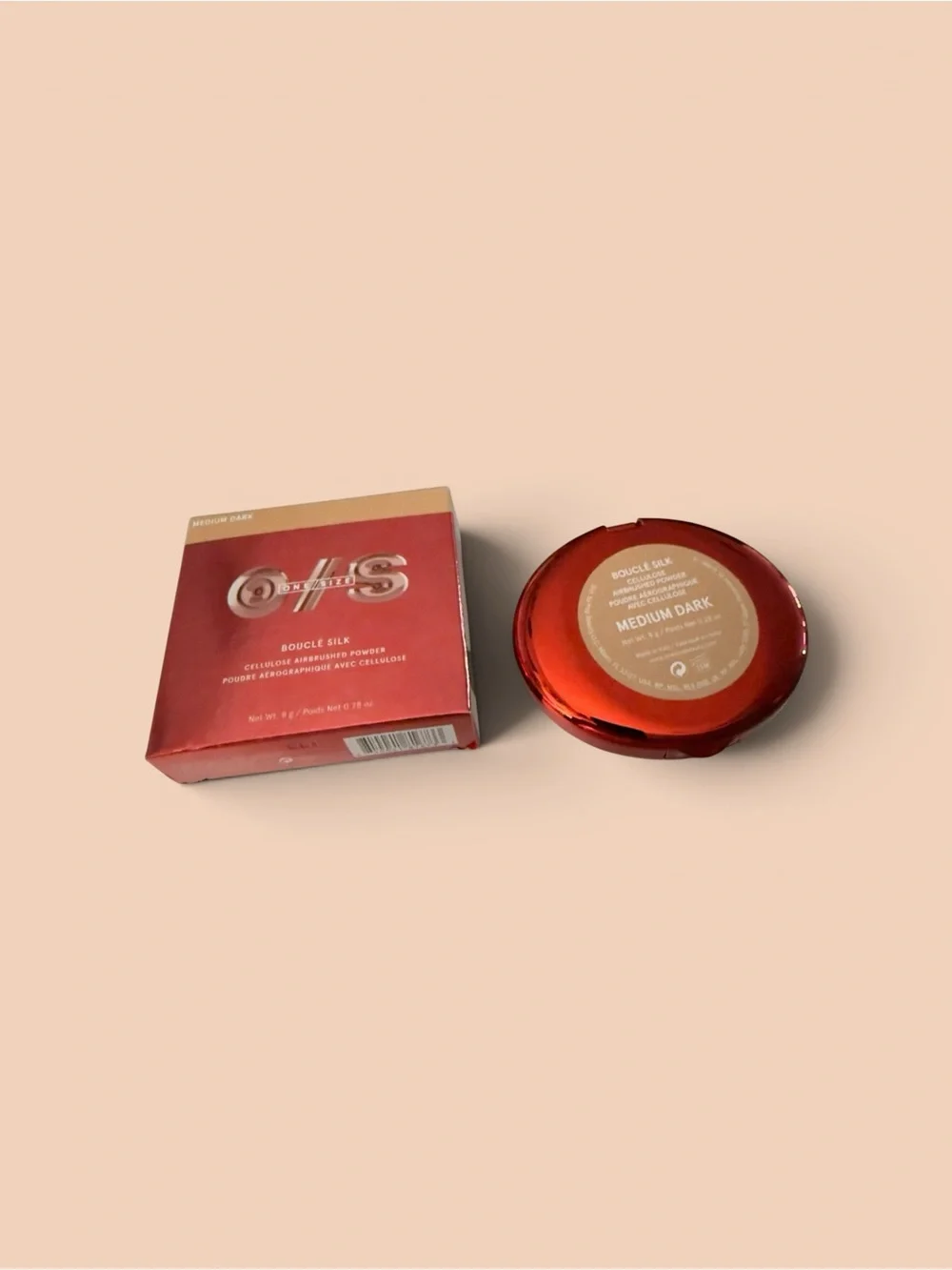 ONE/SIZE Bouclé Silk Cellulose Airbrushed Powder - Medium Dark. BRAND NEW in box
